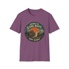 T‑Shirt — "Taking the Scenic Route (Very Slowly)" Vintage Snail Travel Tee