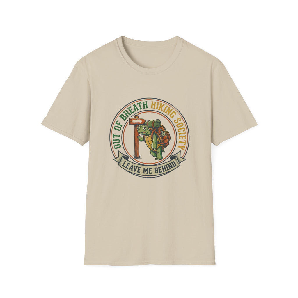 T-Shirt — Out of Breath Hiking Society Turtle Graphic Tee