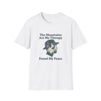 Mountain Therapy T-Shirt — "The Mountains Are My Therapy" Outdoor Graphic Tee