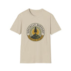Socially Distant Hiking Club T-Shirt — Vintage Tree Mountain Graphic Tee