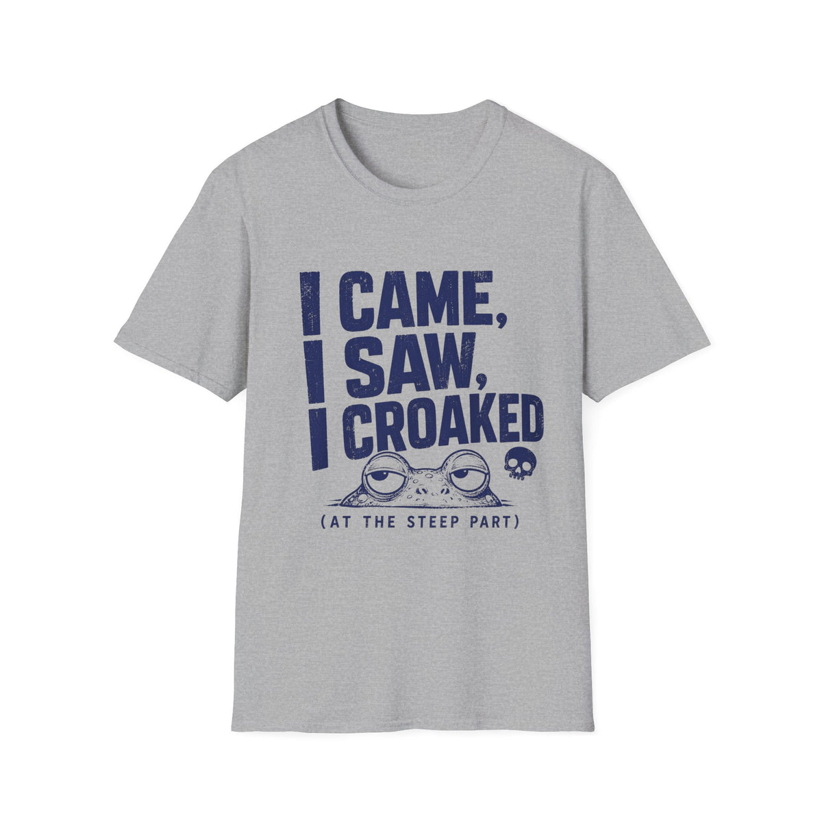 I Came, I Saw, I Croaked T-Shirt — Funny Frog Graphic Tee for Frog Lovers