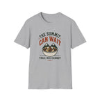 T-Shirt — The Summit Can Wait "Trail Mix Cannot" Outdoor Camping Tee