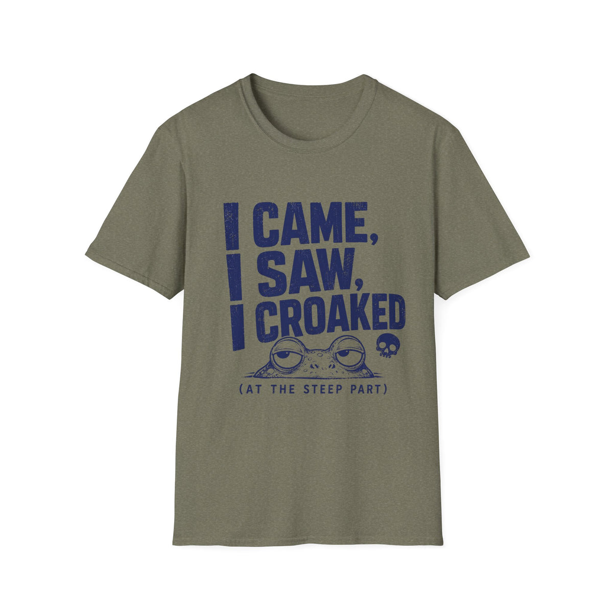 I Came, I Saw, I Croaked T-Shirt — Funny Frog Graphic Tee for Frog Lovers