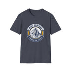 Mist Hunters T‑Shirt — Mountain Adventure Graphic Tee (“Through the Clouds”)