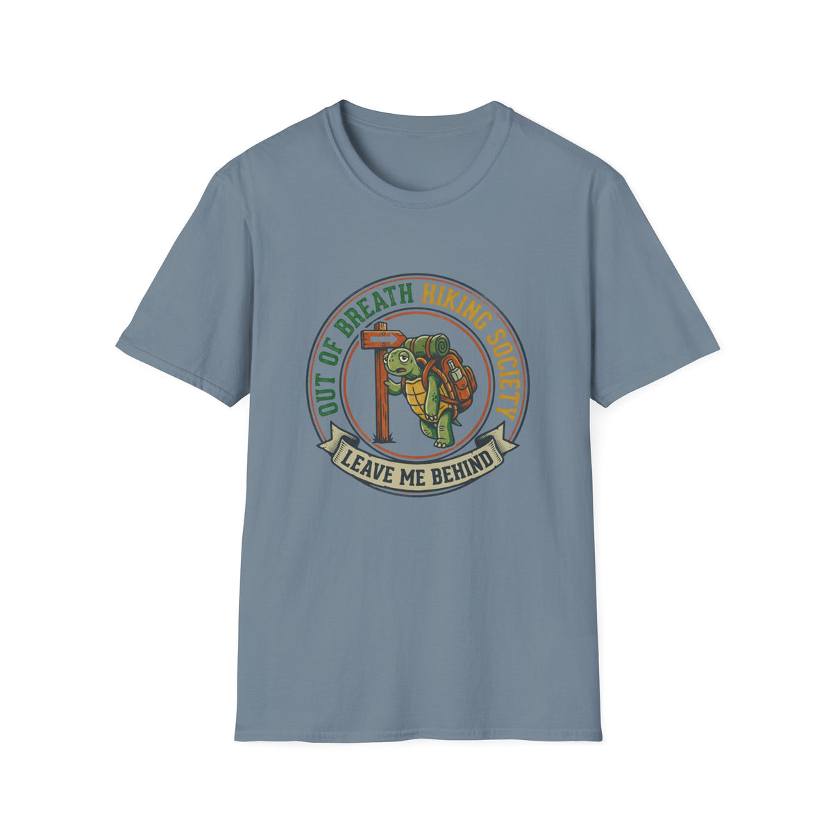 T-Shirt — Out of Breath Hiking Society Turtle Graphic Tee