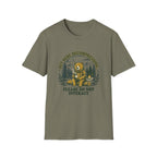 T-Shirt — 'Out Here Decompressing' Bear Graphic Tee