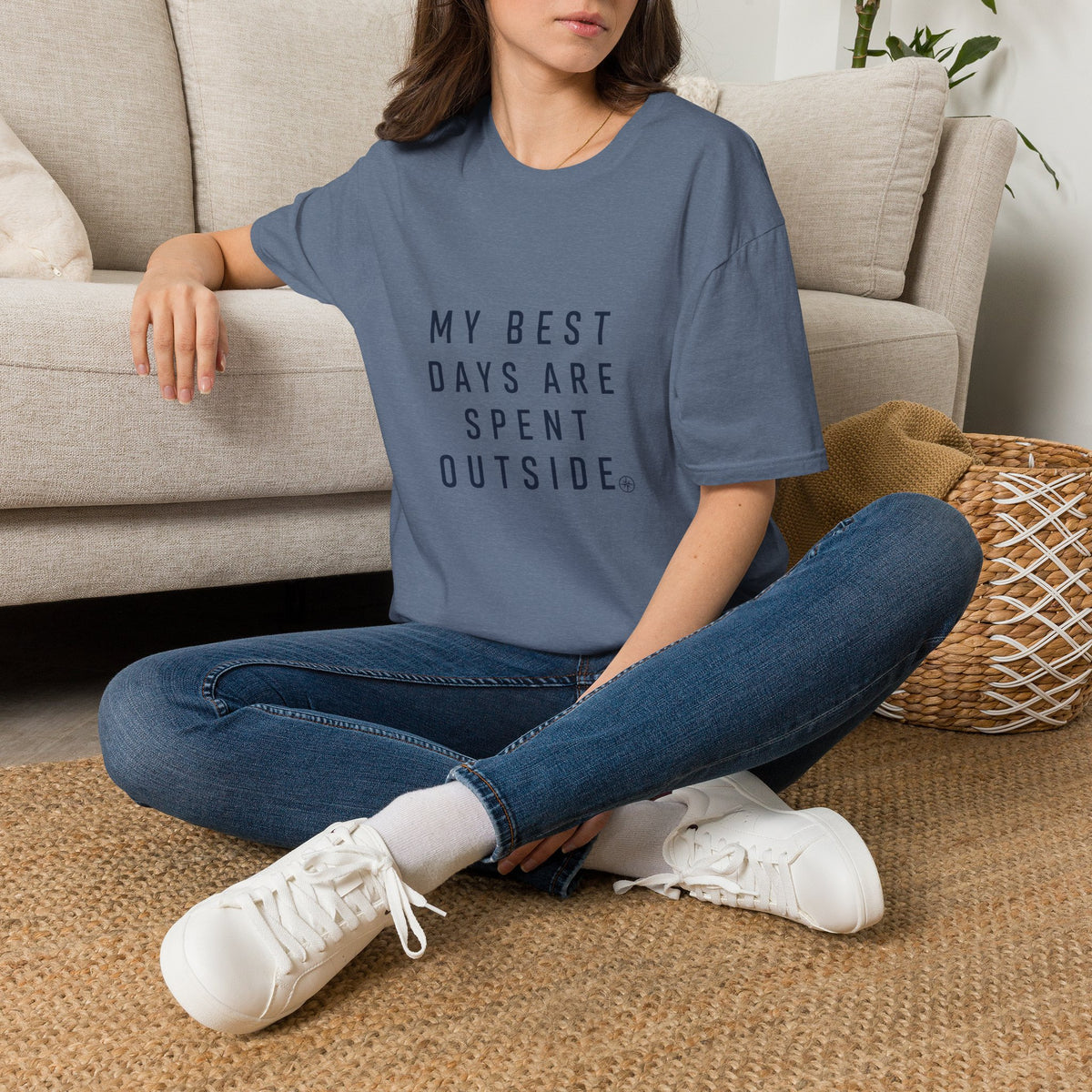 T-Shirt — "My Best Days Are Spent Outside" Outdoor Adventure Tee