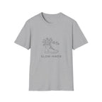 T-Shirt — Slow Hiker Floral Sneaker Graphic Tee