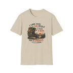 T-Shirt — “I Came Here to Find Myself, I Found a Bear” Hiking Graphic Tee