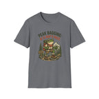 T-Shirt — 'Peak Bagging: At a Hop's Pace' Frog Hiker Outdoor Graphic Tee
