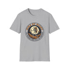 Hike By Night T‑Shirt — Skeleton Backpacking Graphic Tee