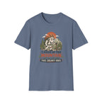 Hiking Goat T-Shirt — "I Hiked Up This Mountain" Funny Outdoors Tee