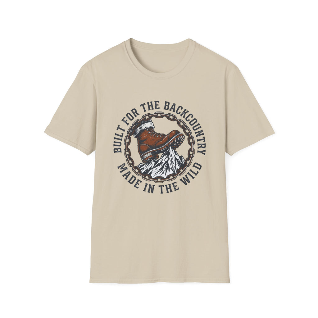Backcountry Hiking T-Shirt — "Built for the Backcountry, Made in the Wild"