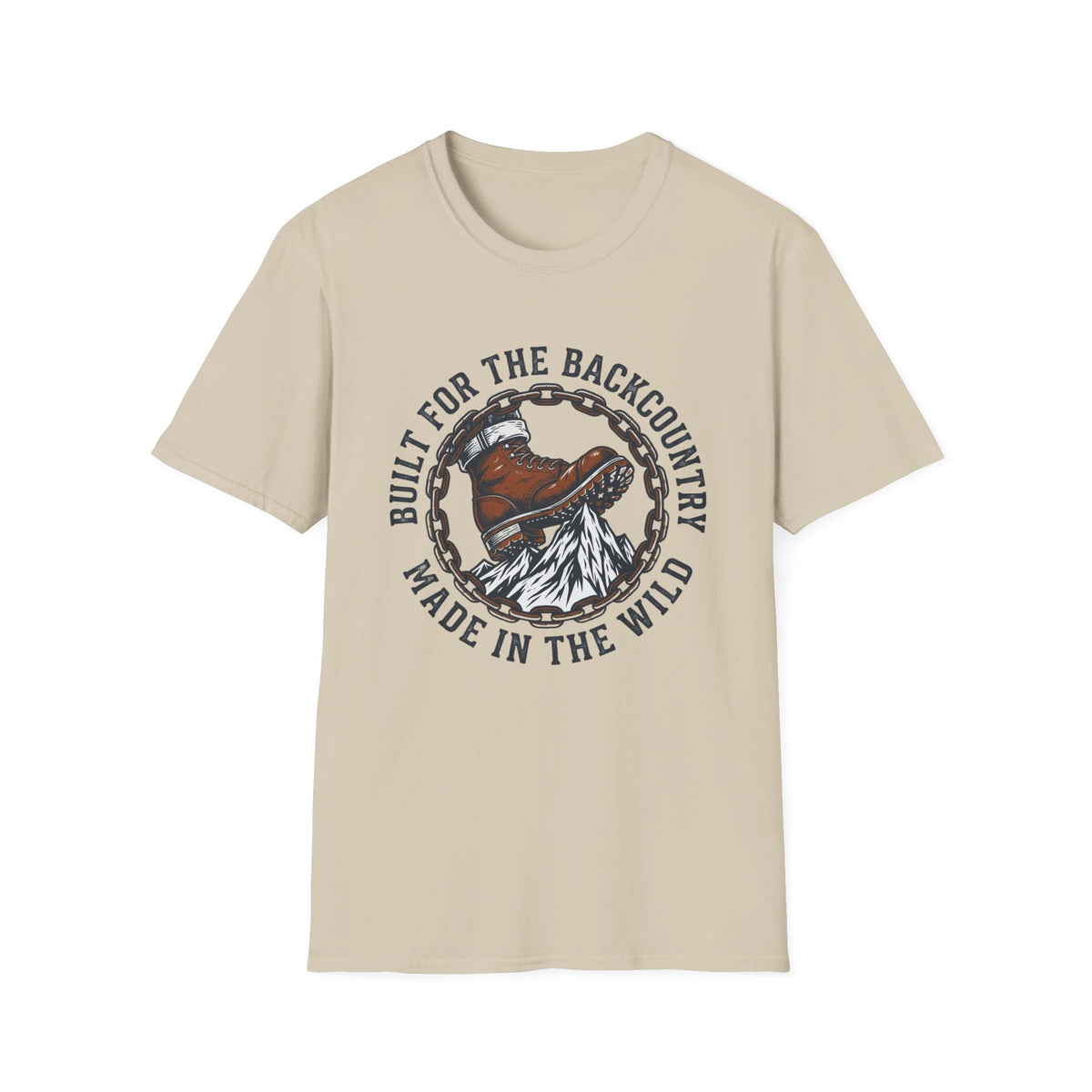 Backcountry Hiking T-Shirt — "Built for the Backcountry, Made in the Wild"
