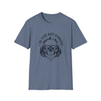 Scenic Route To Nowhere Skull T-Shirt — Vintage Mountain Adventure Tee
