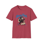 T-Shirt — "Happy Trails" Hiking Bear Graphic Tee