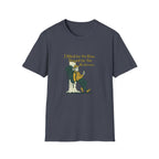 Hiking T-Shirt — "I Hiked for the View. Stayed for the No Service." Graphic Tee