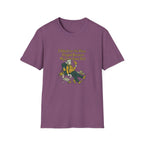 Hiking Humor T-Shirt — “I Hiked for the View. Stayed Because My Legs Gave Out.”