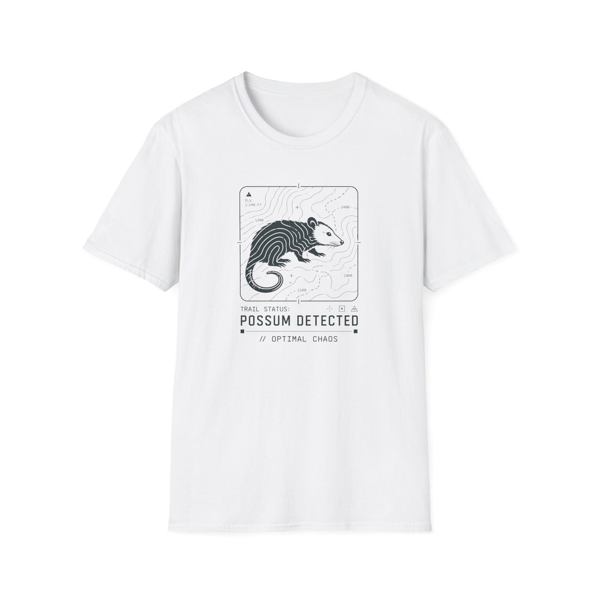 Possum Detected T-Shirt — Wildlife Radar Graphic Tee