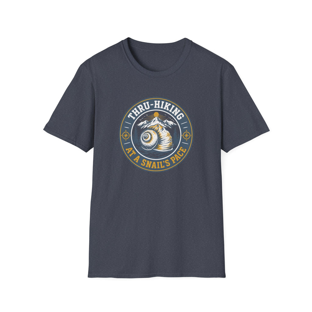 Thru-Hiking Snail's Pace T-Shirt — Slow Hiker Badge Tee