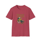 Hiking Humor T-Shirt — “I Hiked for the View. Stayed Because My Legs Gave Out.”