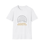 Mountain Line Art T-Shirt — “Elevated Perspective” Minimal Graphic Tee
