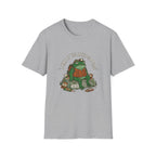 Toad Fishing T‑Shirt — "I Hike at the Speed of a Toad" Cute Outdoors Graphic Tee