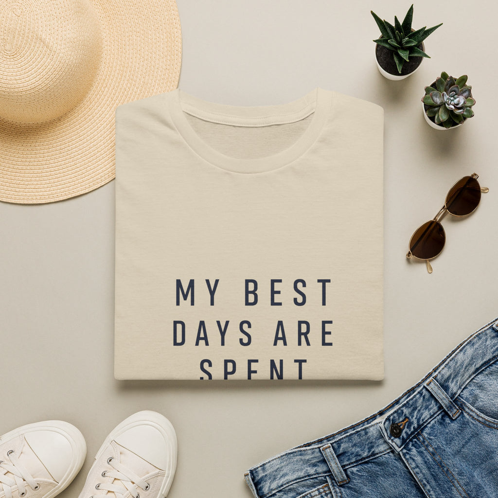 T-Shirt — "My Best Days Are Spent Outside" Outdoor Adventure Tee
