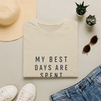T-Shirt — "My Best Days Are Spent Outside" Outdoor Adventure Tee