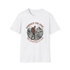 Hiking T-Shirt — "Embrace the Void" Scenic Mountain Backpacker Tee