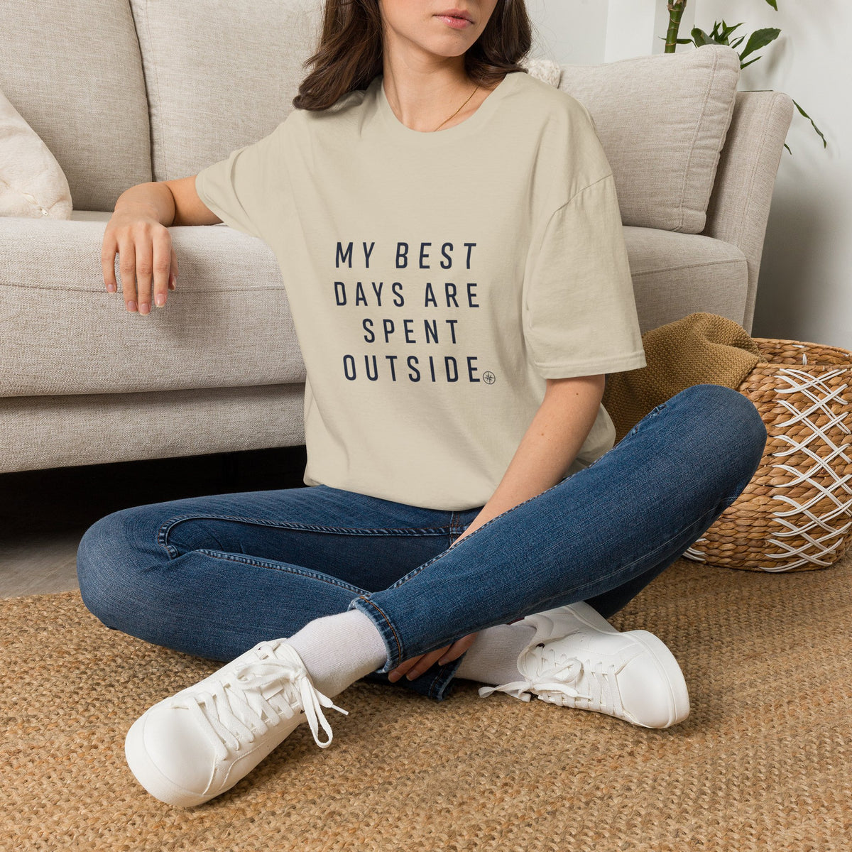 T-Shirt — "My Best Days Are Spent Outside" Outdoor Adventure Tee