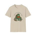 Toad Fishing T‑Shirt — "I Hike at the Speed of a Toad" Cute Outdoors Graphic Tee