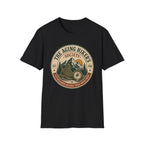 Aging Hiker's Society T-Shirt – Vintage Mountain Outdoors Adventure Tee