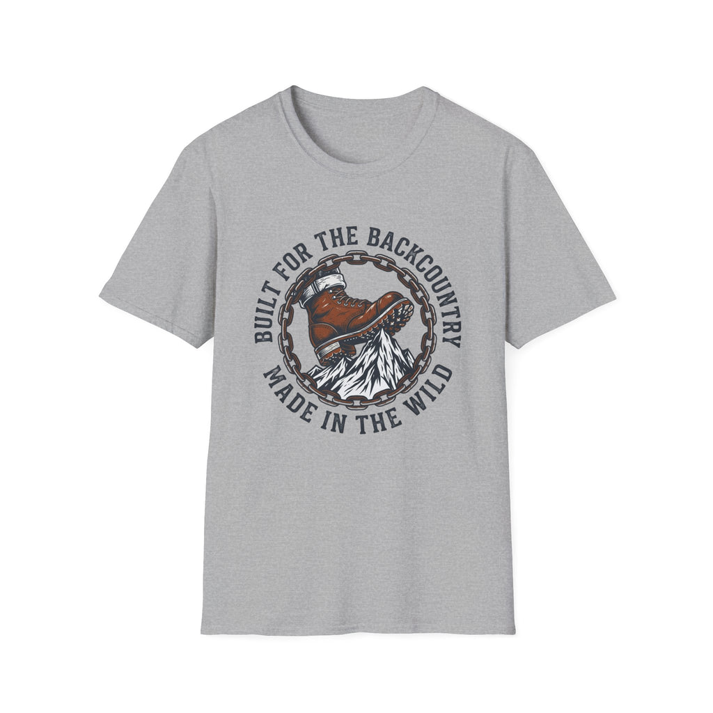 Backcountry Hiking T-Shirt — "Built for the Backcountry, Made in the Wild"
