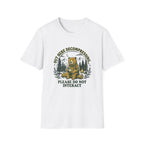T-Shirt — 'Out Here Decompressing' Bear Graphic Tee