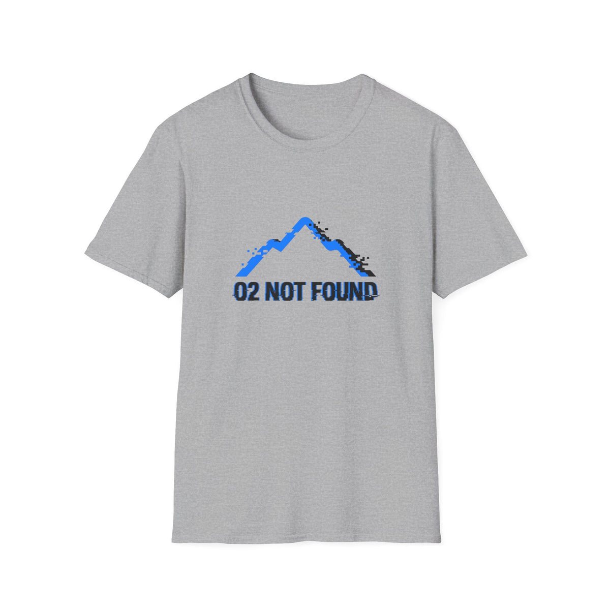 T-Shirt — "02 Not Found" Mountain Graphic Tee