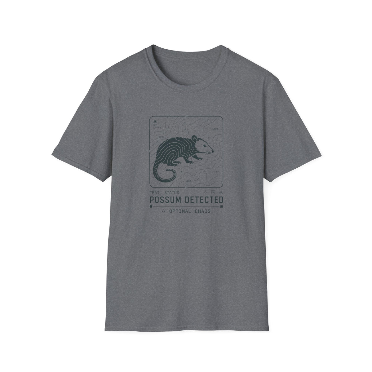 Possum Detected T-Shirt — Wildlife Radar Graphic Tee
