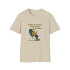 Hiking T-Shirt — "I Hiked for the View. Stayed for the No Service." Graphic Tee
