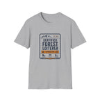 Forest Loiterer T-Shirt — "Certified Forest Loiterer" Retro Outdoor Tee