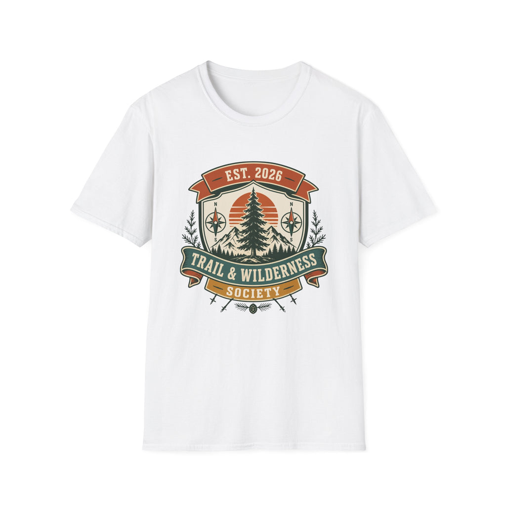 Trail & Wilderness T-Shirt – EST. 2026 Vintage Pine Outdoor Graphic Tee