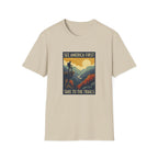T-Shirt — "See America First: Take to the Trails" Vintage National Park Hiking Tee