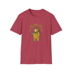 Hiker Bear T-Shirt — “The I Only Hike for the Snacks Club” Funny Outdoor Tee