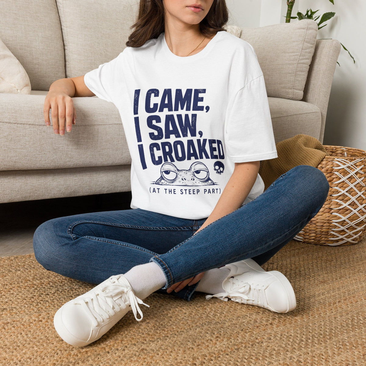 I Came, I Saw, I Croaked T-Shirt — Funny Frog Graphic Tee for Frog Lovers