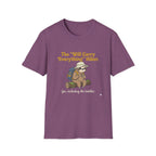 Hiker T-Shirt — "The 'Will Carry Everything' Hiker" Sloth Graphic Tee