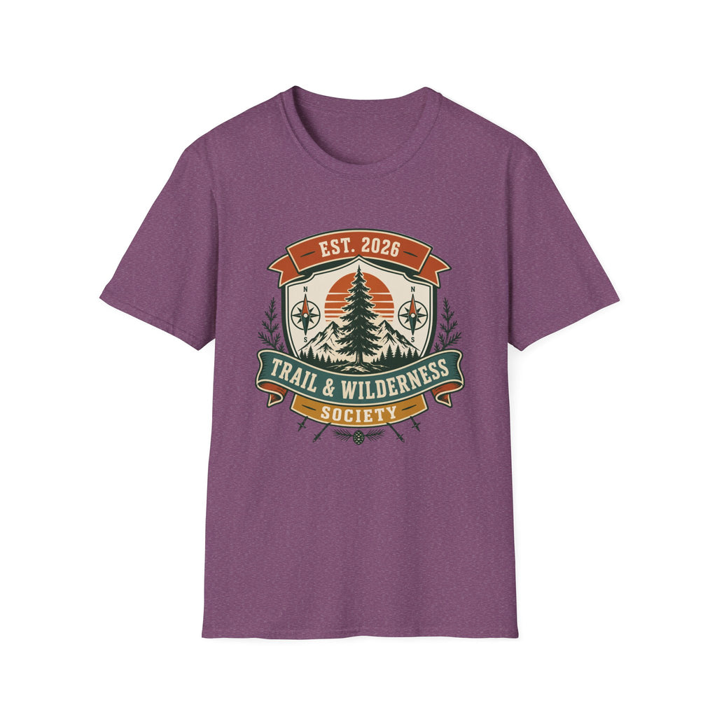Trail & Wilderness T-Shirt – EST. 2026 Vintage Pine Outdoor Graphic Tee