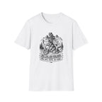 T-Shirt — Skeleton Hiker 'Peak: 0.2 Miles' Vintage Mountain Tee