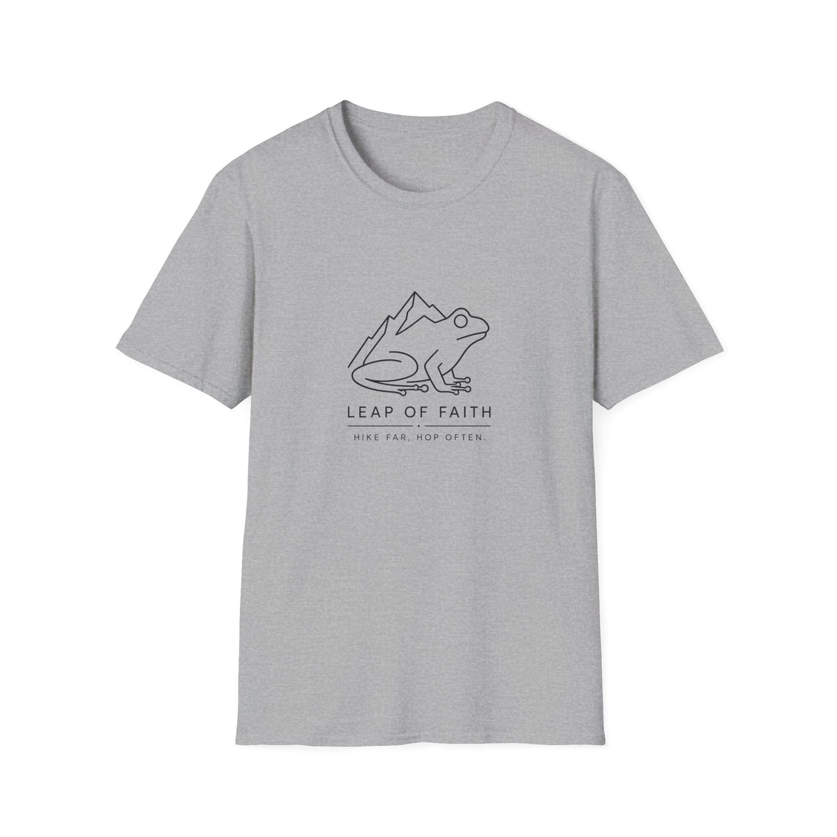 Leap of Faith Frog T‑Shirt