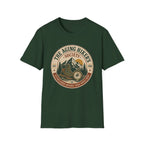 Aging Hiker's Society T-Shirt – Vintage Mountain Outdoors Adventure Tee