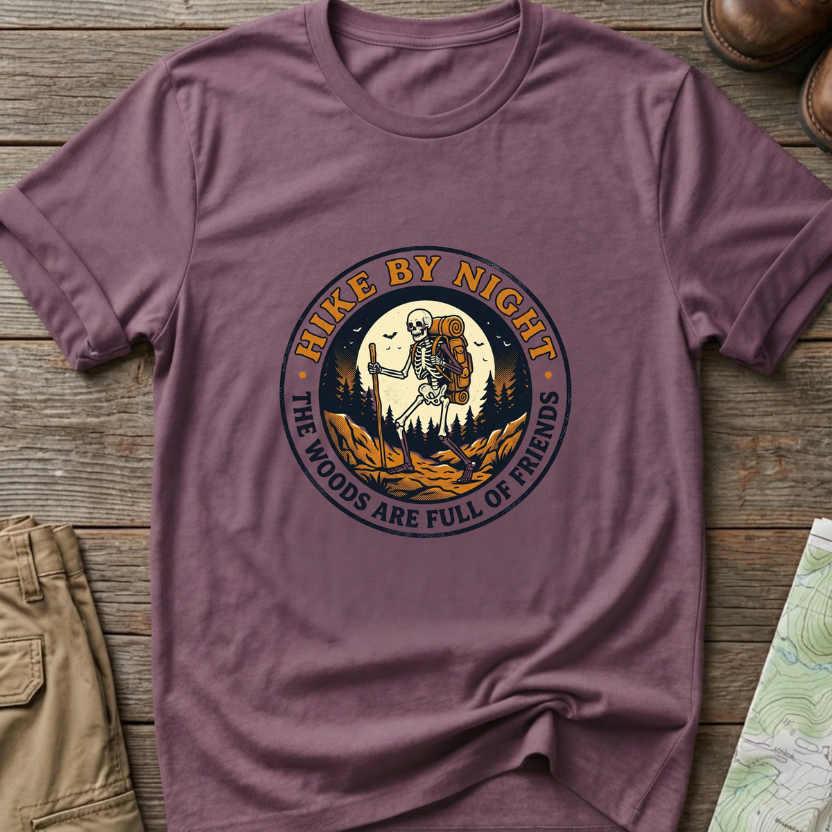 Hike By Night T‑Shirt