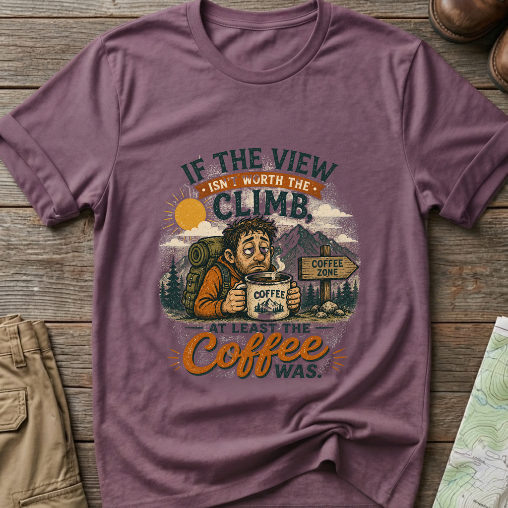 Climb with Coffee T-Shirt
